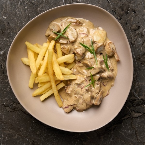 Телятина с Белыми Грибами